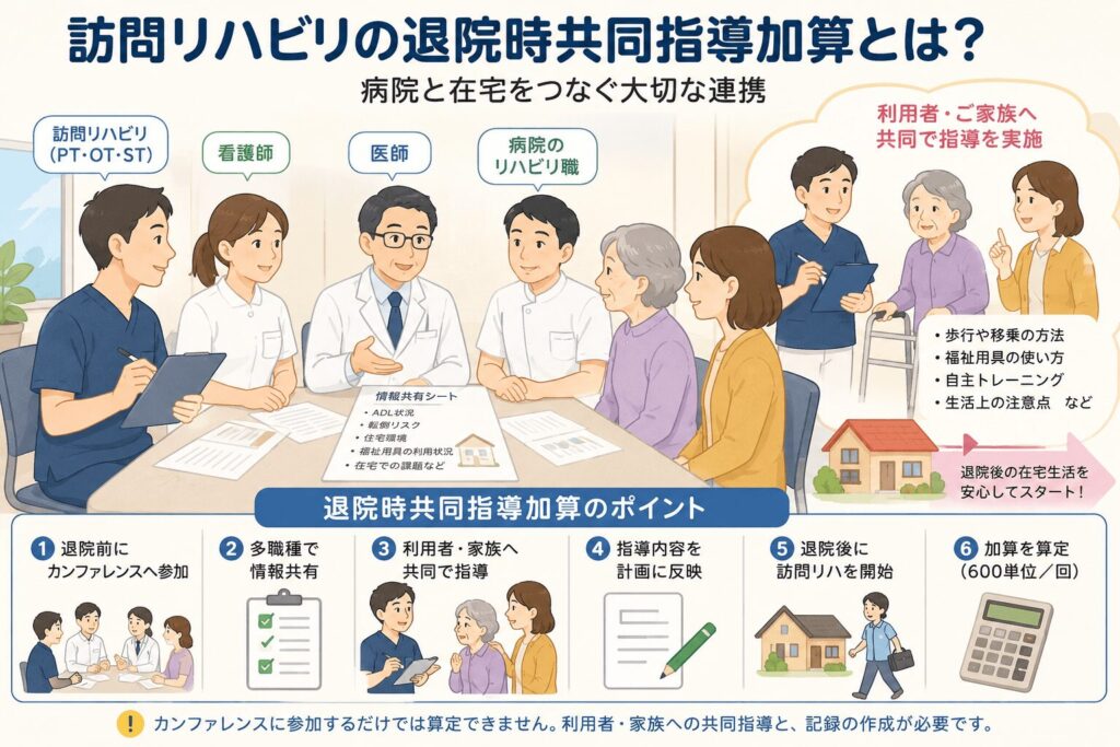 退院時共同指導加算 算定要件